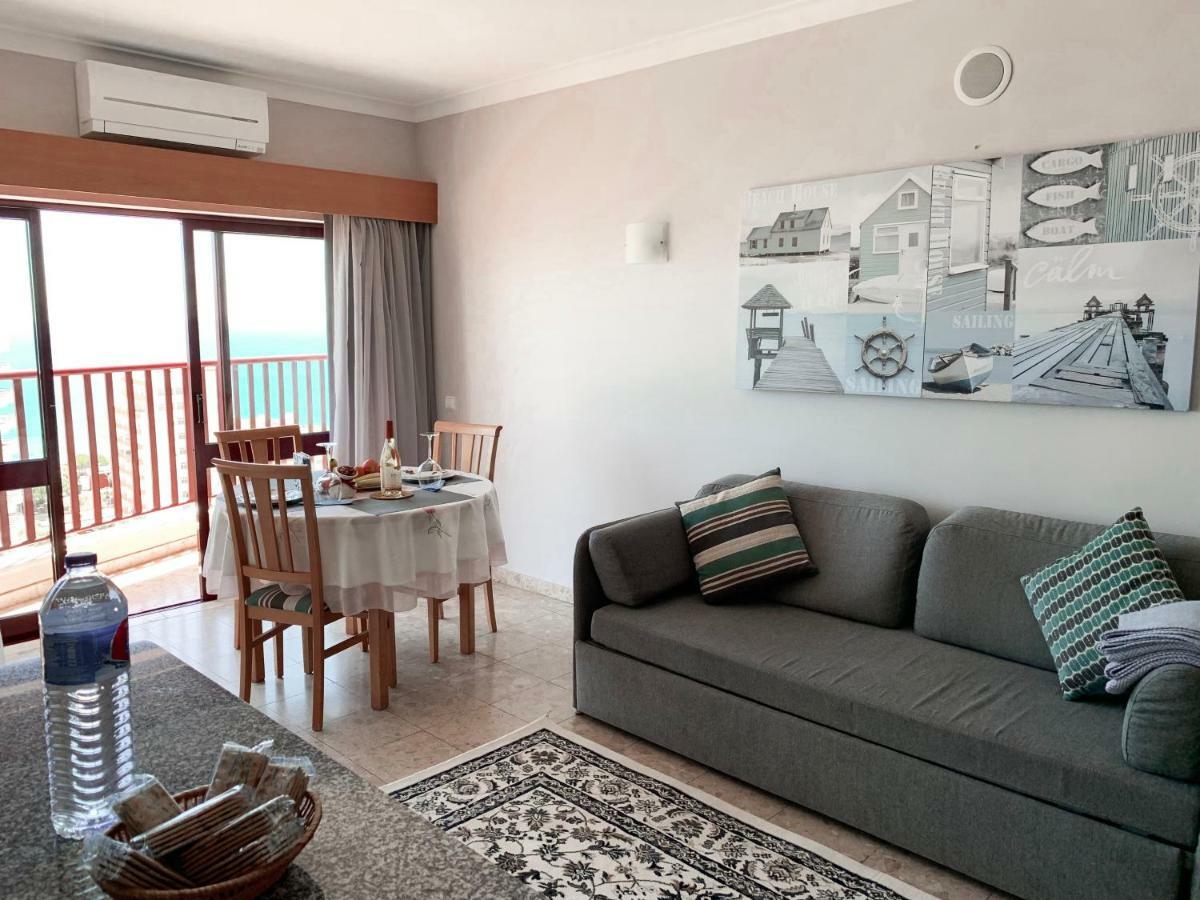 Panoramic Apartment In Portimao: Ocean View, Wifi Luaran gambar