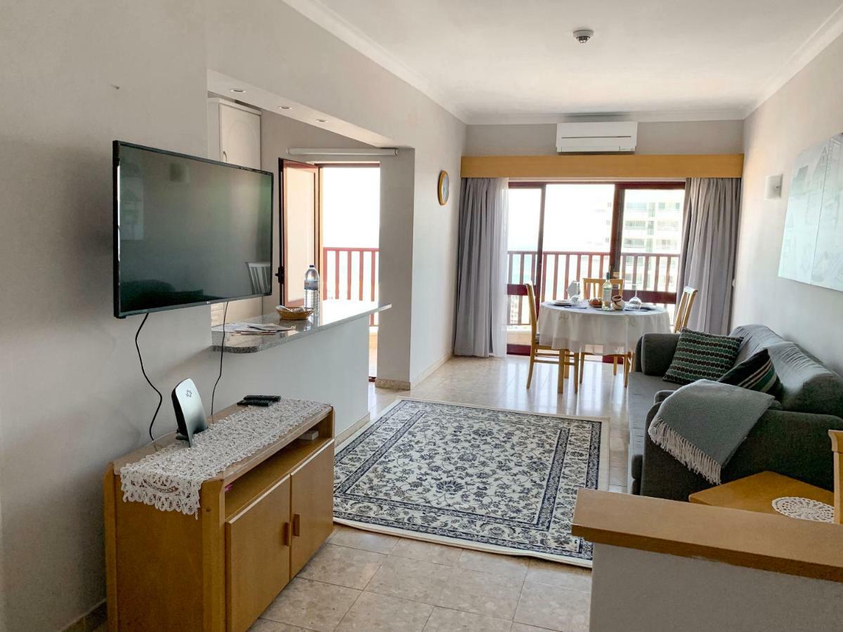 Panoramic Apartment In Portimao: Ocean View, Wifi Luaran gambar