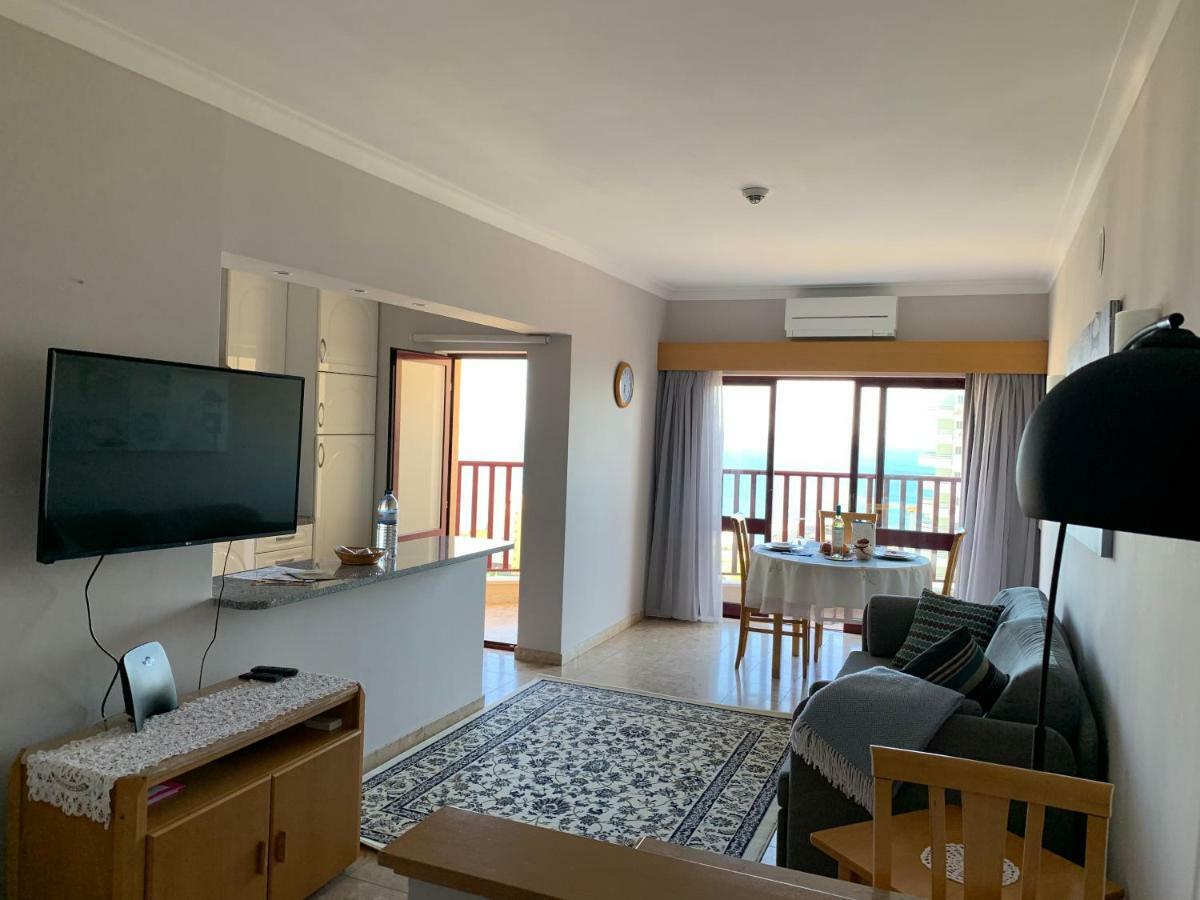 Panoramic Apartment In Portimao: Ocean View, Wifi Luaran gambar